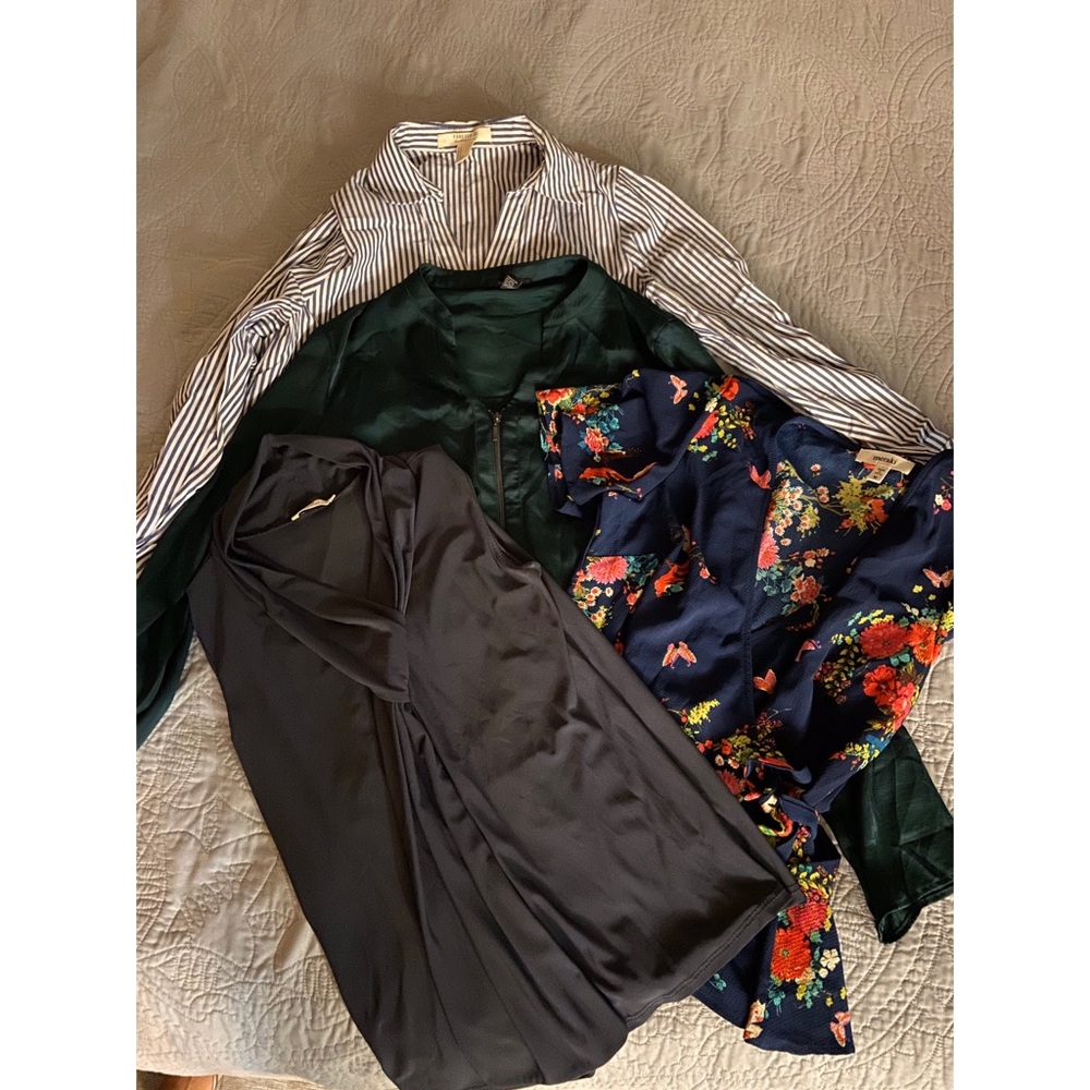 SOLD - Blouses lot of  4